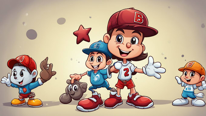 Gig Preview - Make special cartoon mascot character illustration