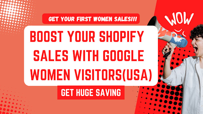 Bestseller - boost google women sales traffic to shopify store, ecommerce marketing seo speed