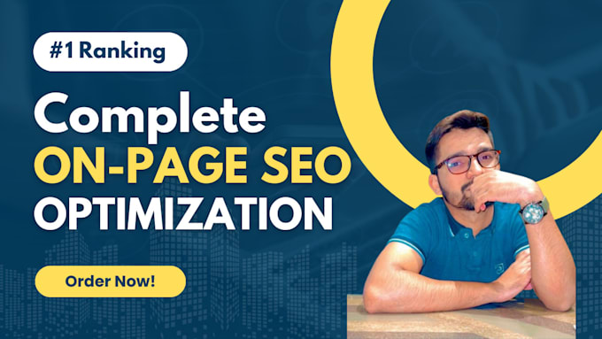 Gig Preview - Do complete on page SEO to improve your website rankings