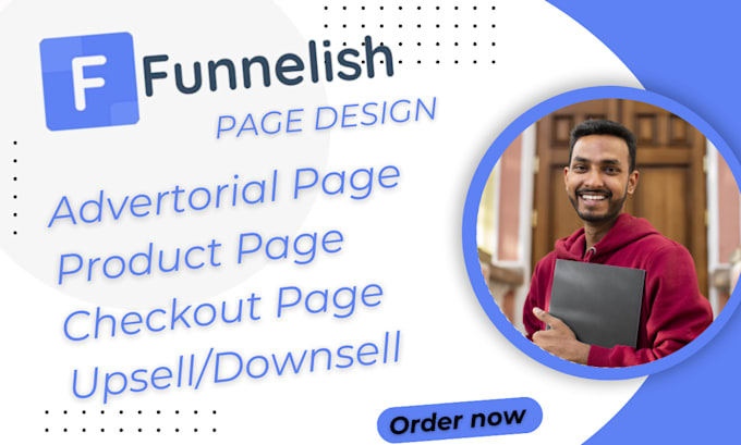 Gig Preview - Clone funnelish, product page, advertorial page, sales or checkout page