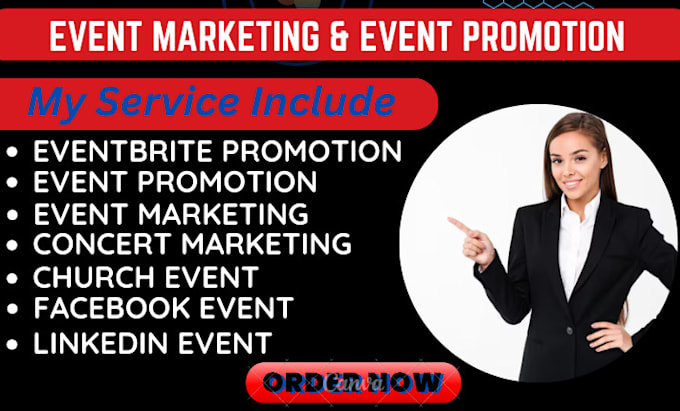 Gig Preview - Do eventbrite promotion, event marketing, event planning and event set up