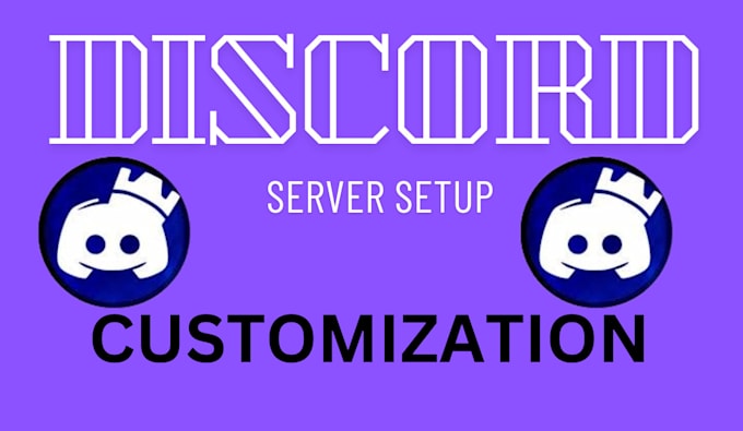 Gig Preview - Setup discord server, server customization, server design, discord server bot