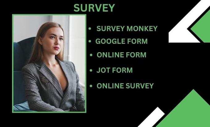 Gig Preview - Design survey for your website using survey monkey