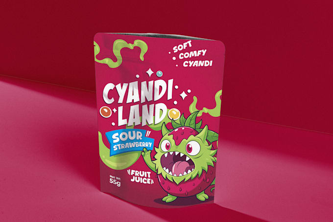 Gig Preview - Create fun and playful packaging design