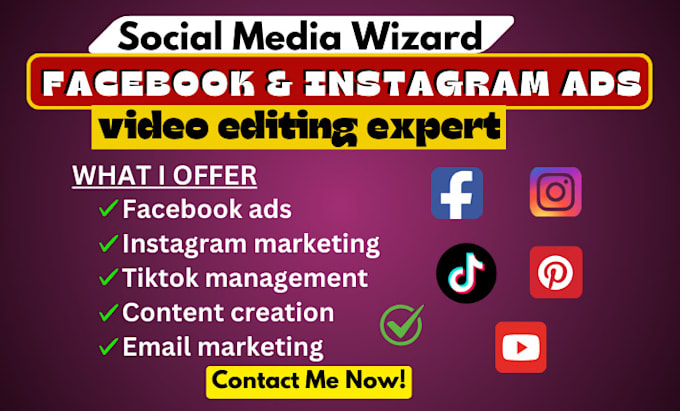 Bestseller - be social media manager facebook marketing instagram ads tiktok video post