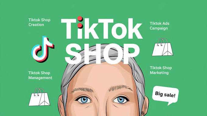 Gig Preview - Setup tiktok shop, tiktok shop affiliation marketing tiktok shop product listing