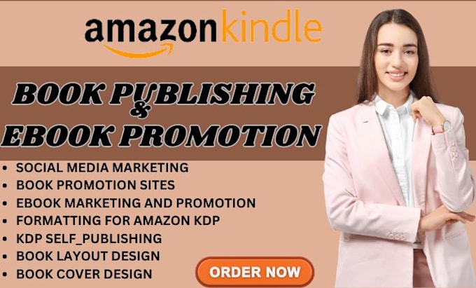 Gig Preview - Do amazon book promotion, ebooks marketing and kindle book promotion