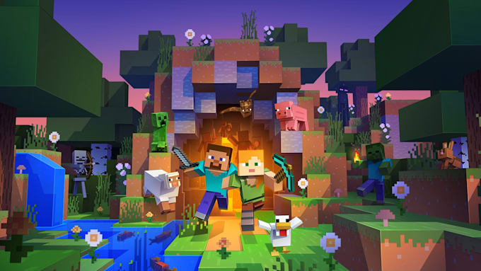 Gig Preview - Make epic minecraft skins, animation for every type of movies