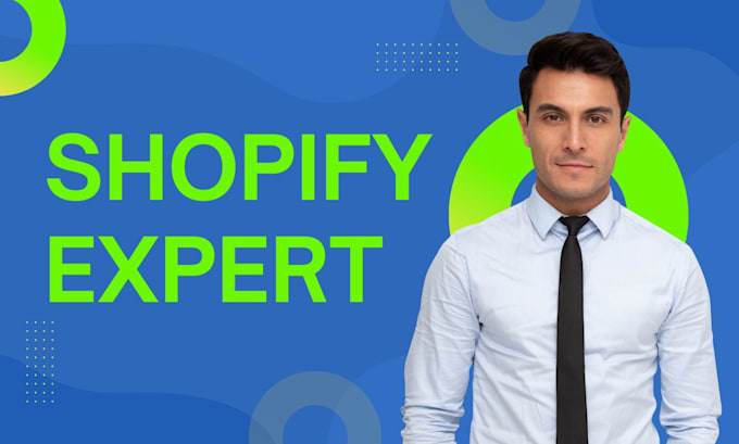 Gig Preview - Be your shopify expert in your online store