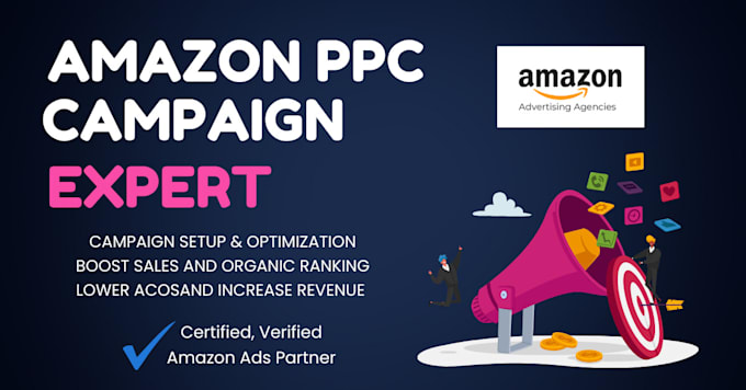 Gig Preview - Setup manage and optimize amazon ads campaign