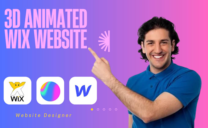 Gig Preview - Interactive wix website design wix studio website wix online store wix redesign