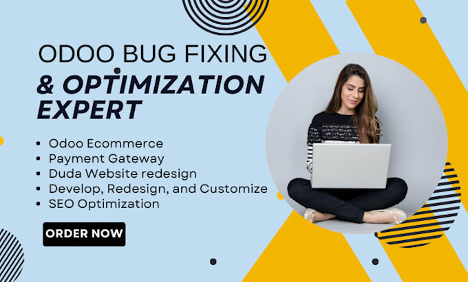 Gig Preview - Fix bugs and enhance performance of your odoo website