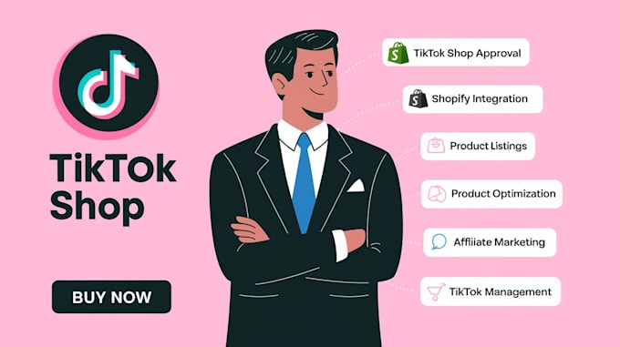 Gig Preview - Do amazon tiktok shop dropshipping shopify listing marketing