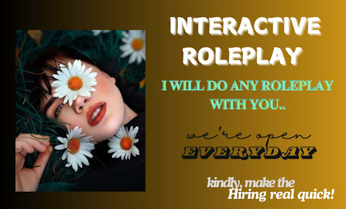 Gig Preview - Write roleplay stories of your choice for you