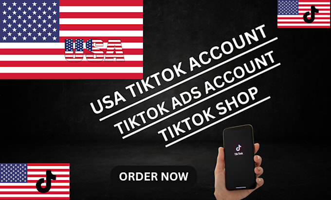 Gig Preview - Create USA tiktok account, USA tiktok shop, USA tiktok agency in 24 hours