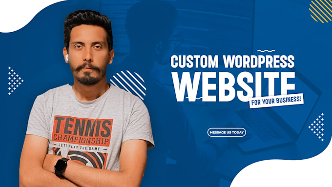 Gig Preview - Develop a customized responsive wordpress website design