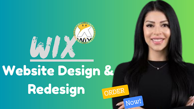 Gig Preview - Design wix website design redesign wix website