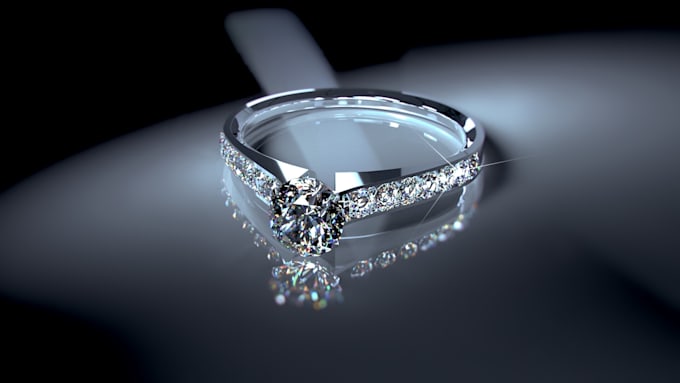 Gig Preview - Do cgi 3d jewelry animation, visualization, jewelry design, modeling, rendering