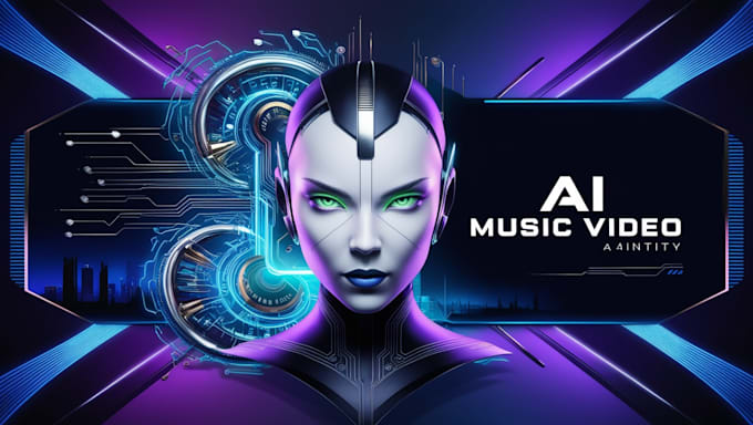 Gig Preview - Create your music video ai generated music video in ultra HD 8k