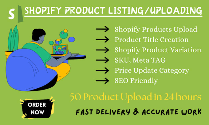 Gig Preview - Create high converting shopify product listings to boost sales