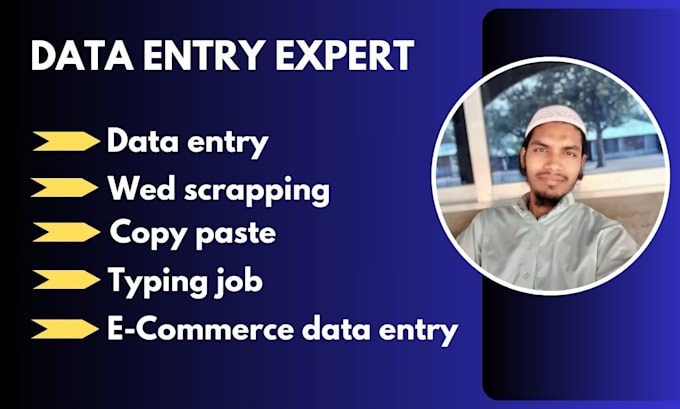 Bestseller - do perfect data entry, copy paste,  data entry jobs