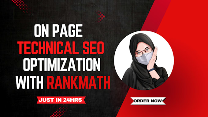 Gig Preview - Do best on page and technical SEO optimization with rankmath