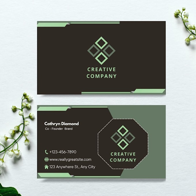 Gig Preview - Design a professional minimalist business card