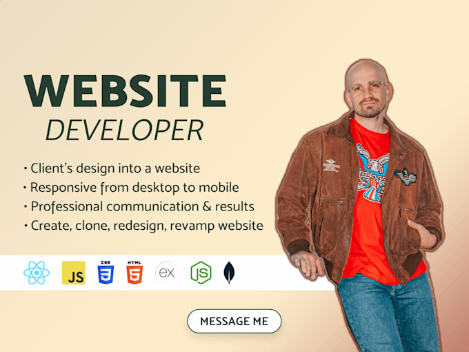 Bestseller - build rebuild website, create custom website, full stack web development