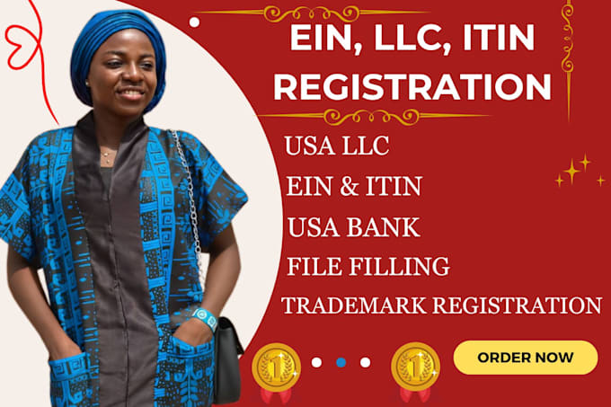 Gig Preview - Do US llc registration, llc renewal, ein, itin, dissolve llc, vat, UK ltd