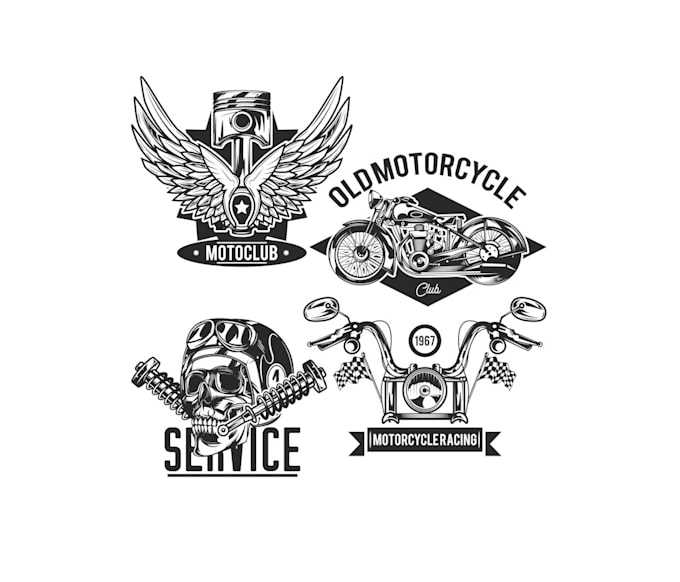 Bestseller - design high quality mc, biker, motorcycle, logo with unlimited revision