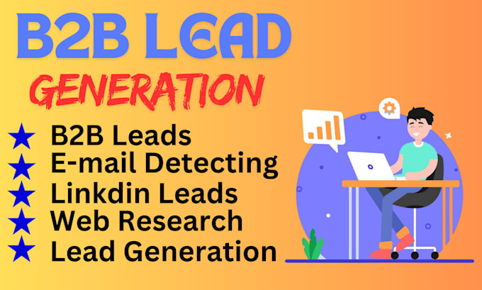 Gig Preview - B2b lead generation and targeted email list building