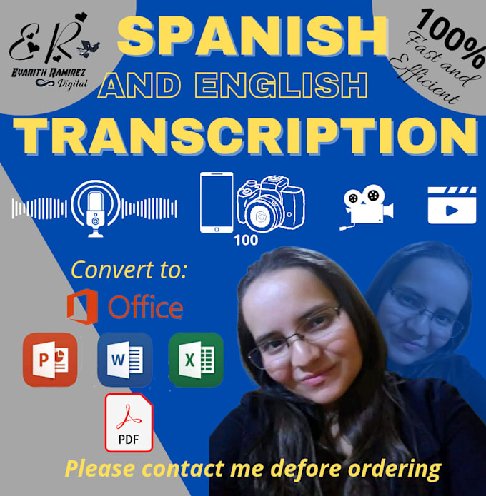 Bestseller - be your spanish transcription service fast and efficient