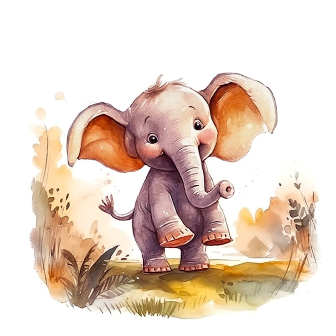 Gig Preview - Paint children story book illustrations watercolor