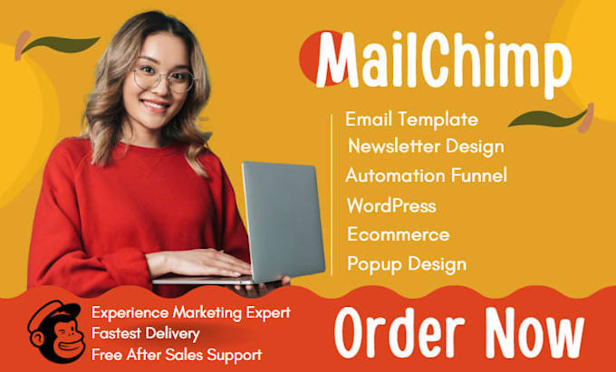 Gig Preview - Design creative mail  chimp newsletter templates