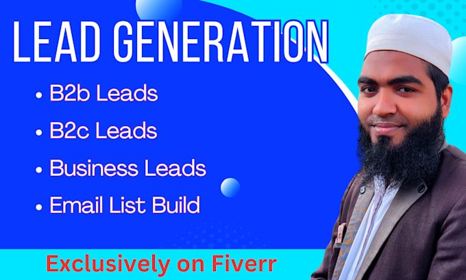 Gig Preview - Do targeted b2b lead generation for any industry