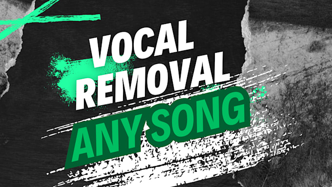 Gig Preview - Remove vocals from any song, make high quality instrumental