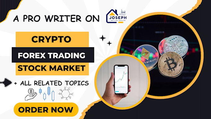 Gig Preview - Write your crypto, forex trading, stock market ebook