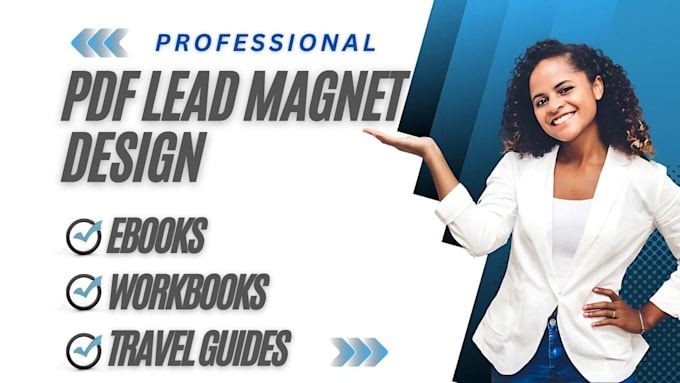 Gig Preview - Design PDF lead magnet ebook report presentation deck