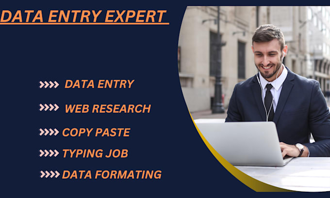 Bestseller - do data entry, copy paste, web research typing job