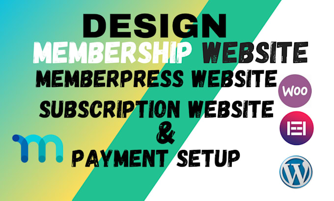 Gig Preview - Design a membership website with wordpress, memberpress, learndash, buddyboss