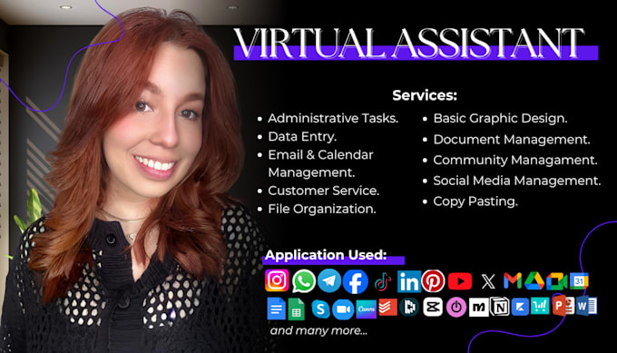 Gig Preview - Be your personal administrative virtual assistant