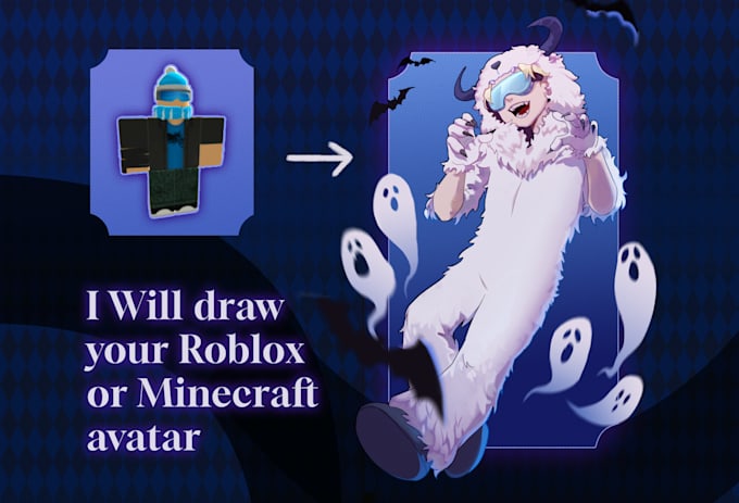 Bestseller - draw your roblox, minecraft, oc avatar