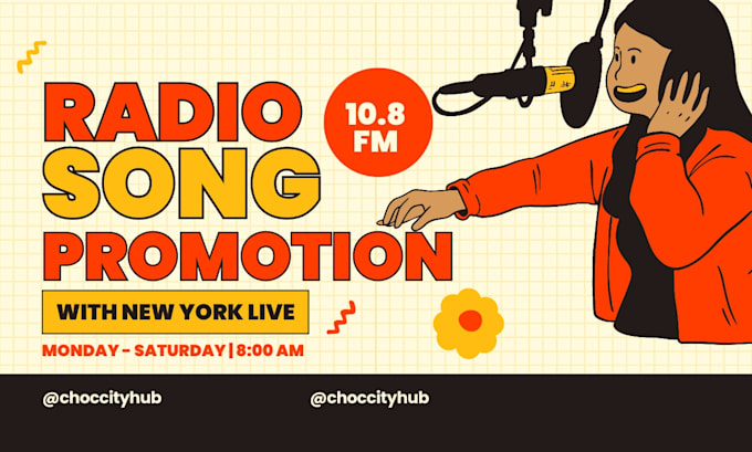 Gig Preview - Play your song on radio with hot 97