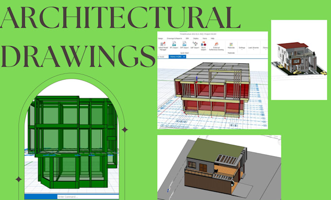 Gig Preview - Make architectural structural design and set of plans for your permit