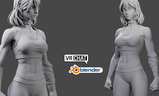 Gig Preview - Create a custom vrchat avatar from scratch