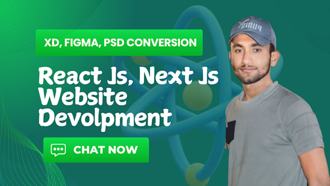 Gig Preview - Masterfully construct static and dynamic website using reactjs, nextjs