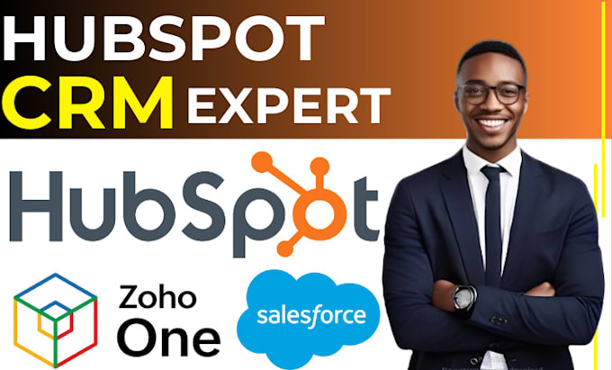 Gig Preview - Hubspot crm zoho CRM pipedrive bitrix24 hubspot integration hubspot workflow a2p