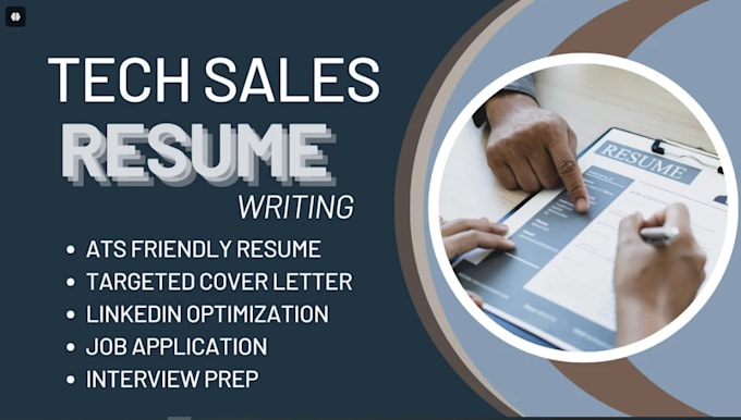 Gig Preview - Write techsales resume technical marketing resume writing  IT engineering resume