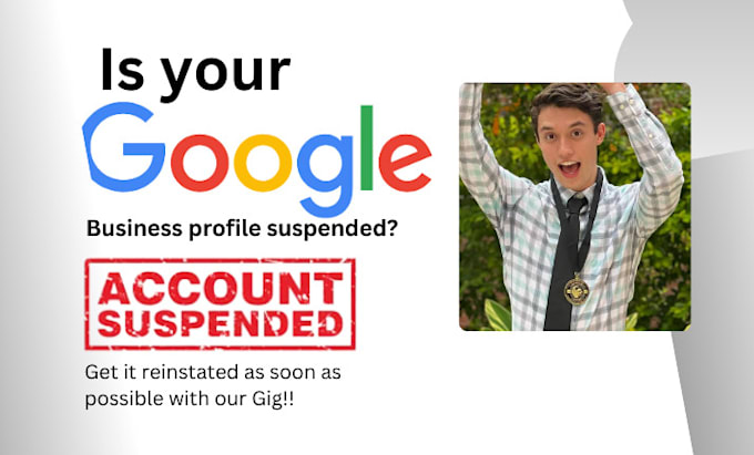 Gig Preview - Fix and appeal suspended google my business account, disabled gmb reinstatement