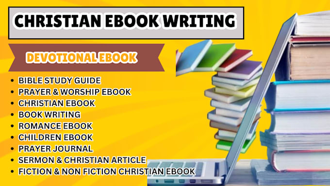 Gig Preview - Ghostwrite your christian ebook or devotional for spirutual accuracy, bible life